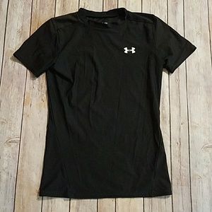 Youth large fitted black shirt